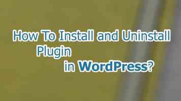 disinstallare un plugin WordPress manualmente