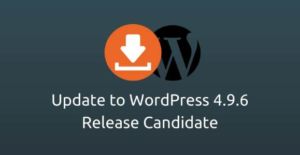 Aggiornamento GDPR WordPress 4.9.6
