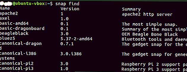 Installare Snappy su Ubuntu - Comando Ricerca